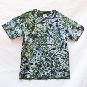 T-Shirt Enfant Tie-Dye Camouflage L