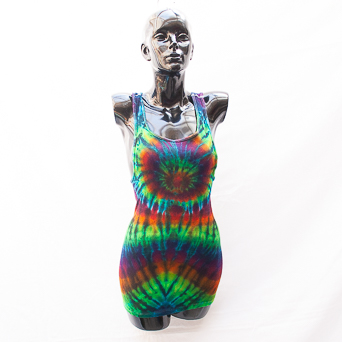 Stretchy Tie-Dye Tank Top XL