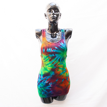 Tie-Dye Cotton Vest XL