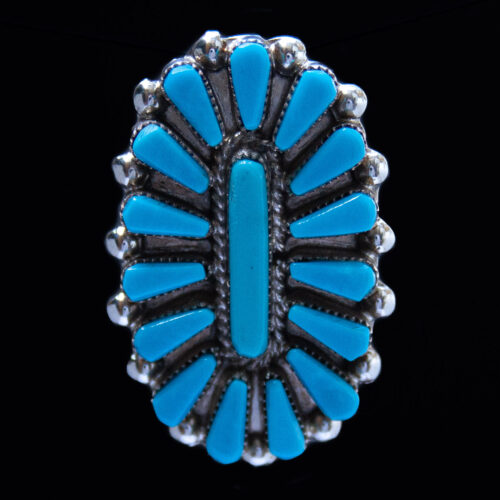 Zuni Turquoise Pendant