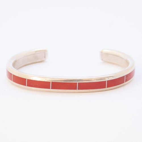 Native American Red Coral Loretto Bracelet