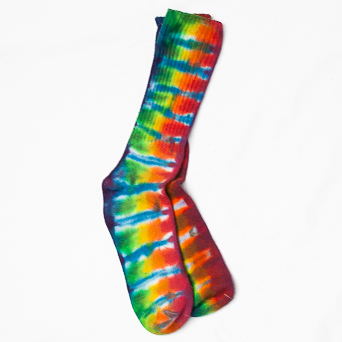 Rainbow Multicolour Socks L
