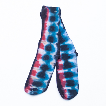 French Colours Tie-Dye Socks S/M
