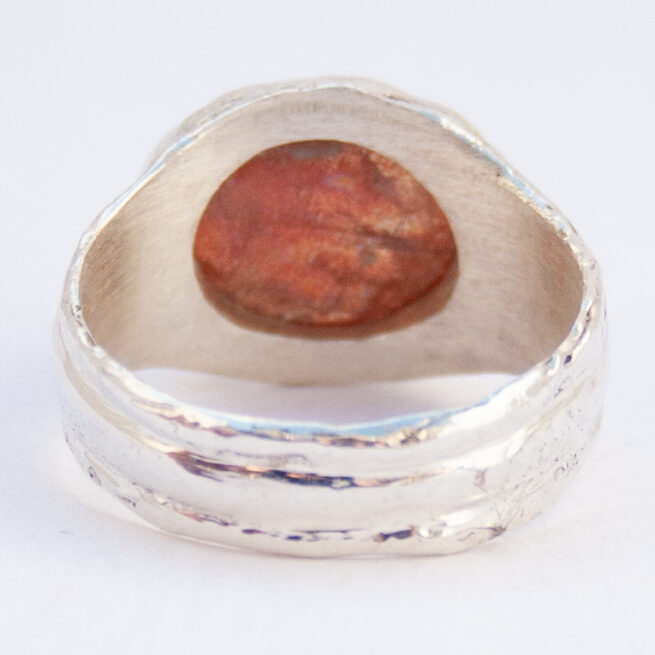 Sterling Silver Sunstone Ring - Image 5