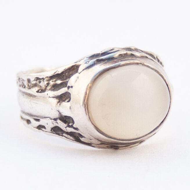 Sterling Silver Moonstone Ring