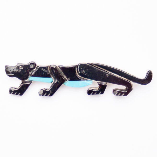 Stephen Lonjose Black Panther Pin Brooch