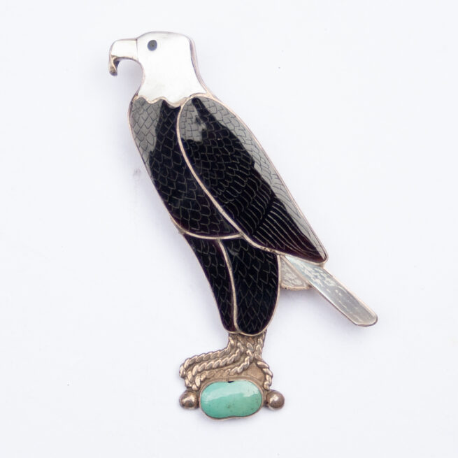 Paul Peyketewa Jr Bald Eagle Pin Brooch Pendant