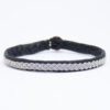 Bracelet Sámi Cuir Noir