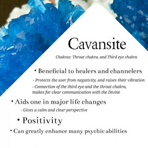 Cavansite Properties