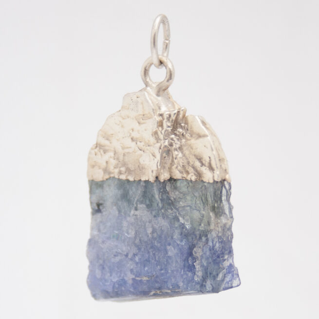 Pendentif Argent Tanzanite Brute – Image 5