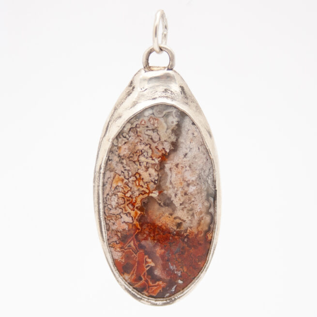 Sterling Silver Jasper Pendant