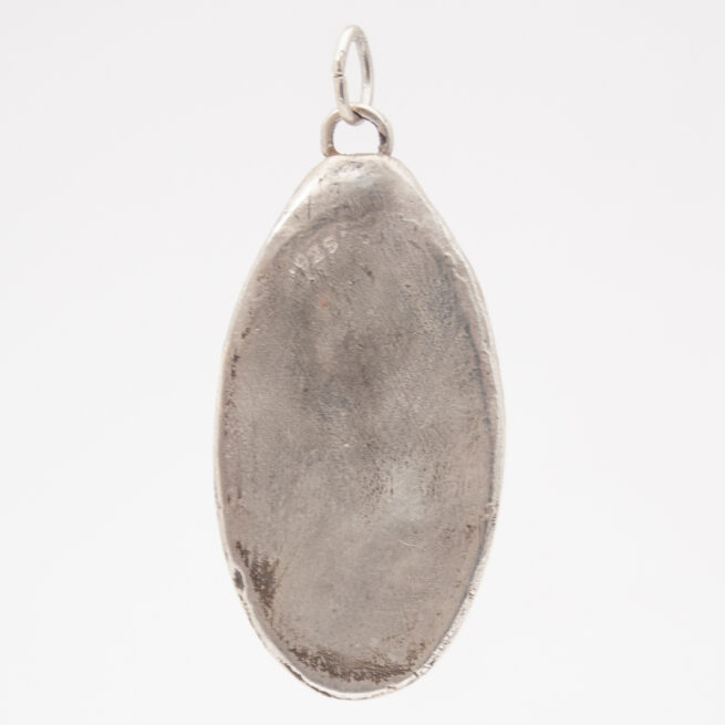 Pendentif Argent Sterling Jaspe