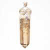 Large Golden Citrine Double Spiral Pendant - Image 6
