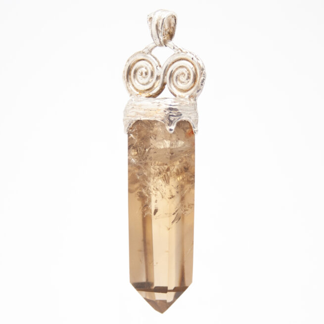 Pendentif Citrine Double Spirale – Image 6