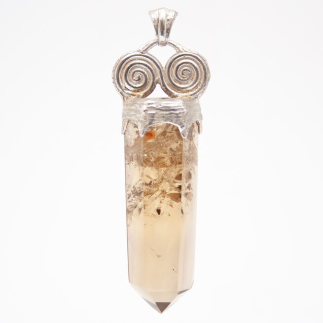Pendentif Citrine Double Spirale – Image 5