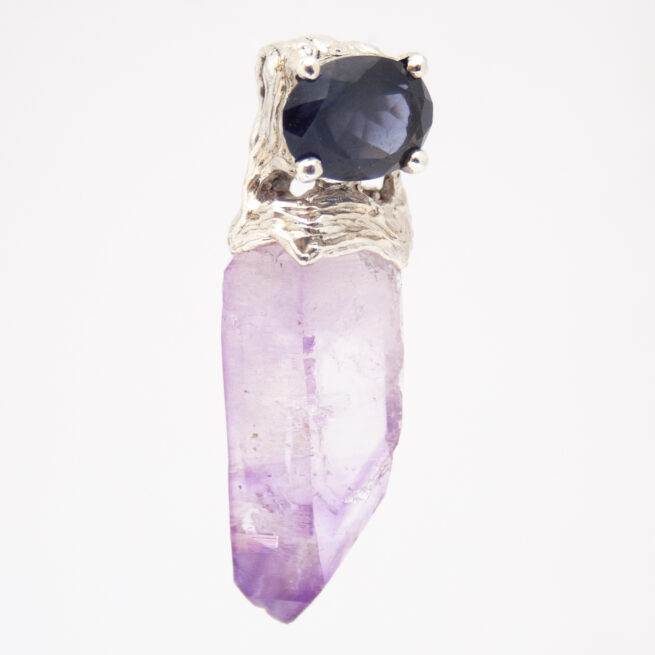 Pendentif Améthyste Cordiérite – Image 2
