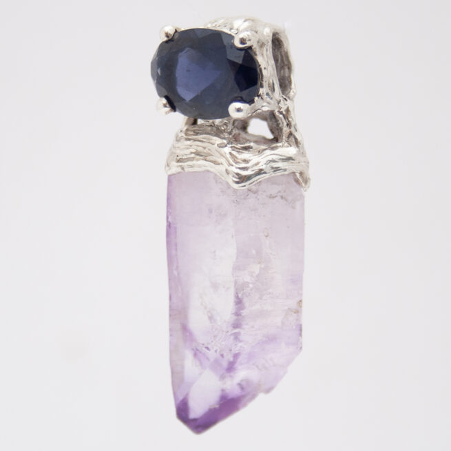 Pendentif Améthyste Cordiérite – Image 4