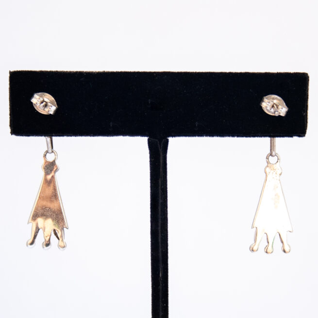 Boucles d'Oreilles Turquoise Tipi – Image 4