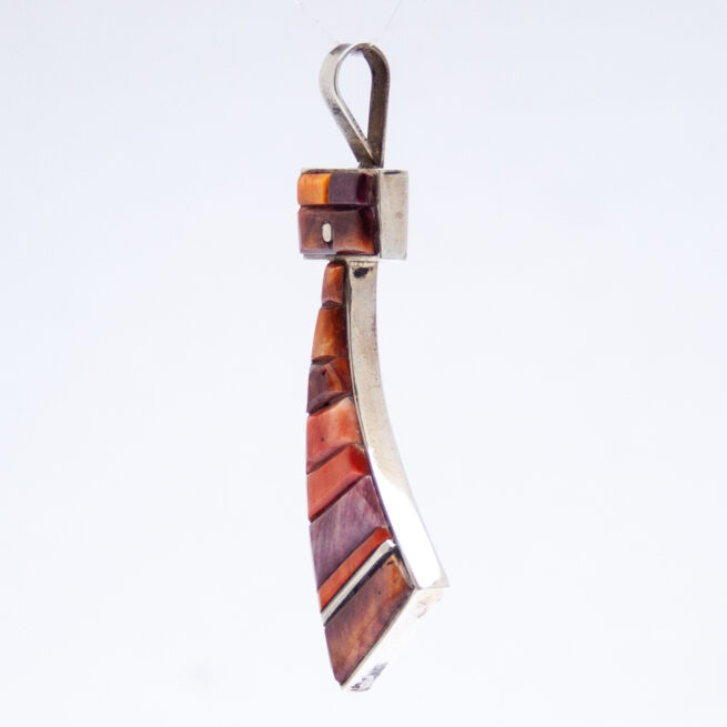 Harold Smith Purple Orange Kachina Pendant