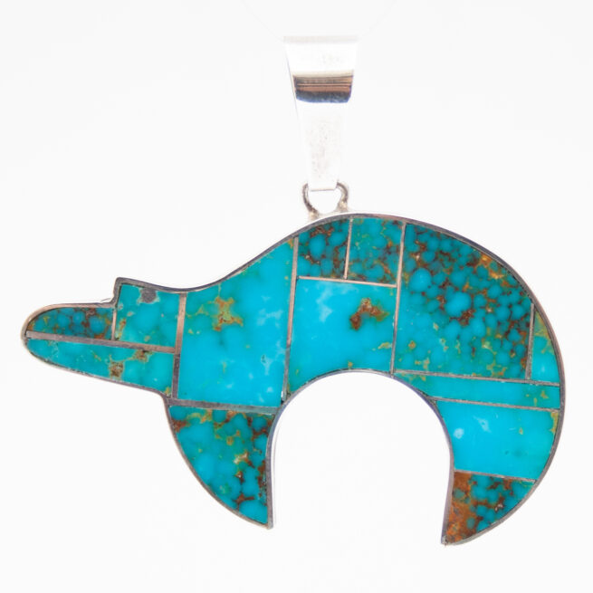Pendentif Ours Turquoise Harold Smith
