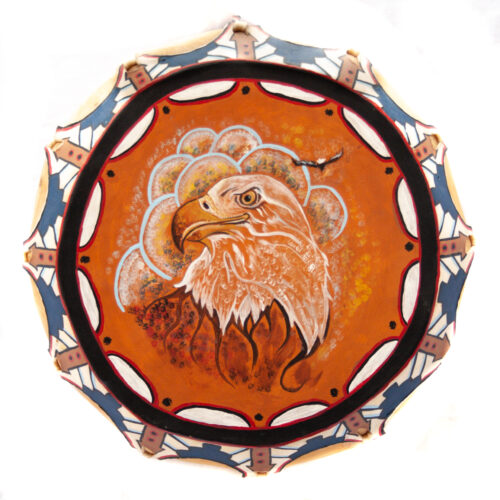 Tambour Amérindien Aigle Zuni
