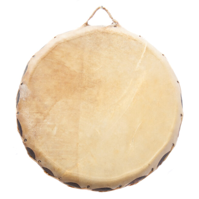 Native American Ceremonial Wolf Drum