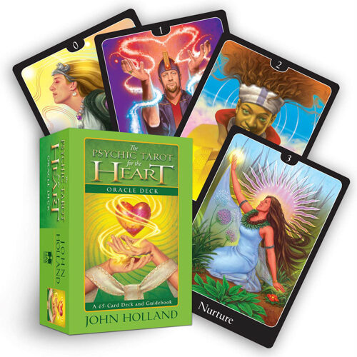 Psychic Tarot For The Heart Oracle Cards - John Holland