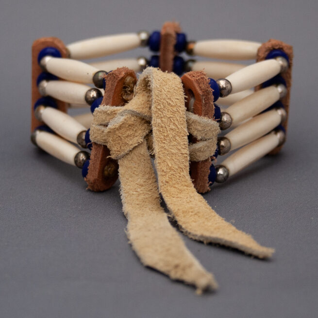 Native American Sioux Bone Bracelet