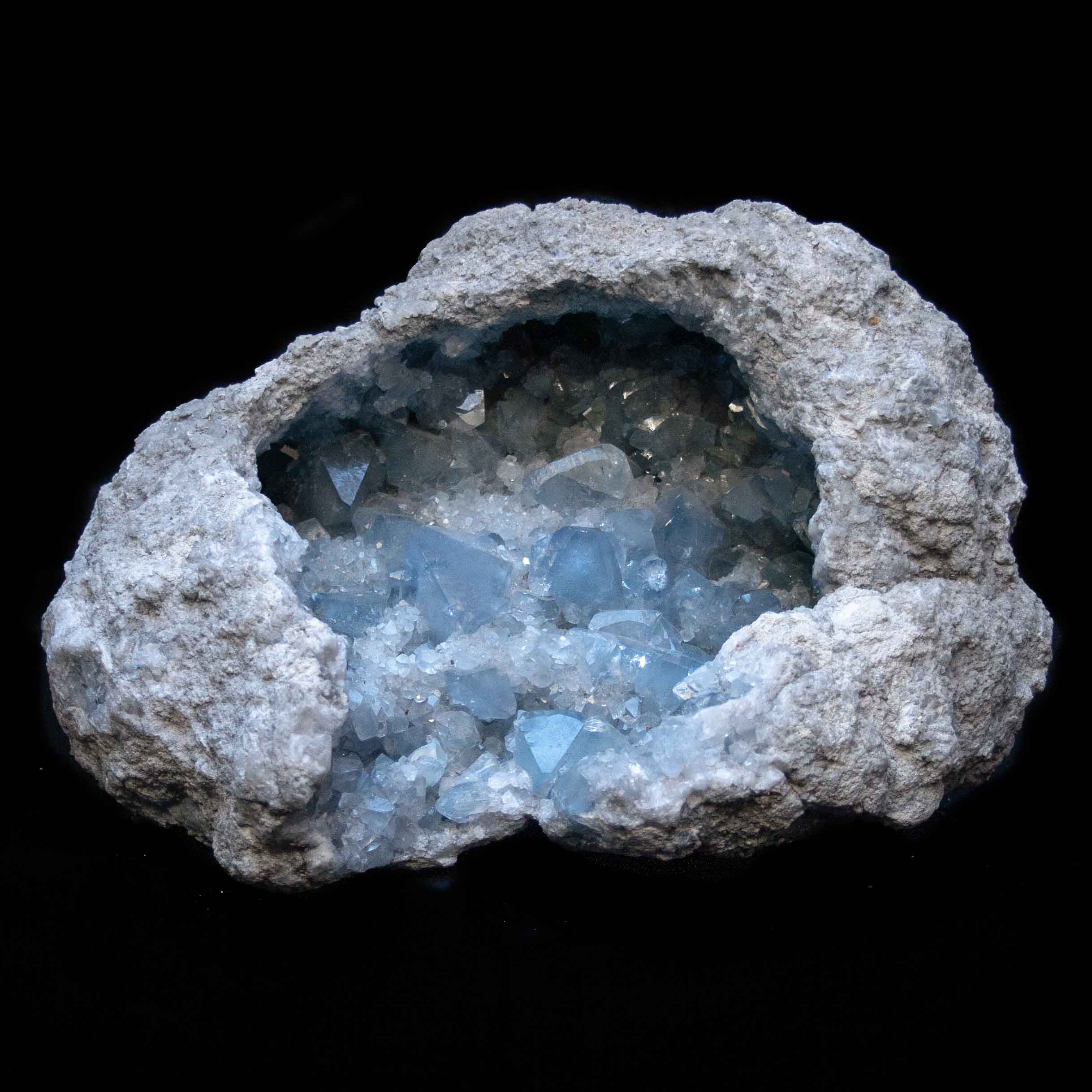 blue celestite crystal pendant silver - tumbled stone - celestite stone  pendant - celestite pendant - celest… | Crystal pendant, Gemstones energy, Celestite  crystal