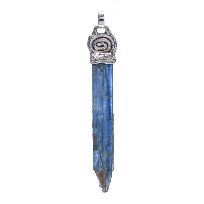 Pendentif Argent Kyanite Longue – Image 3