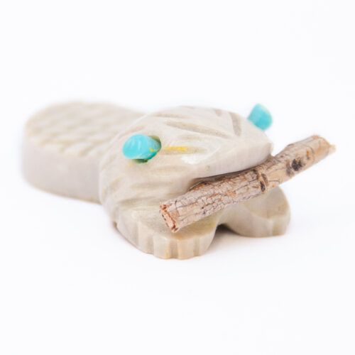 Angel Yatsayte Small Zuni Jasper Beaver Carving