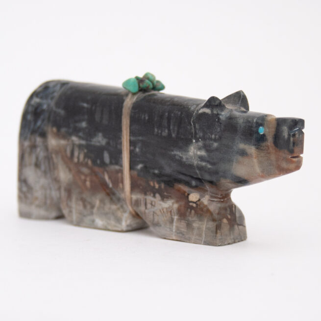 Terrance Matza Picasso Stone Wolf Carving - Image 3