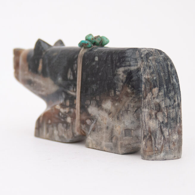 Terrance Matza Picasso Stone Wolf Carving - Image 6