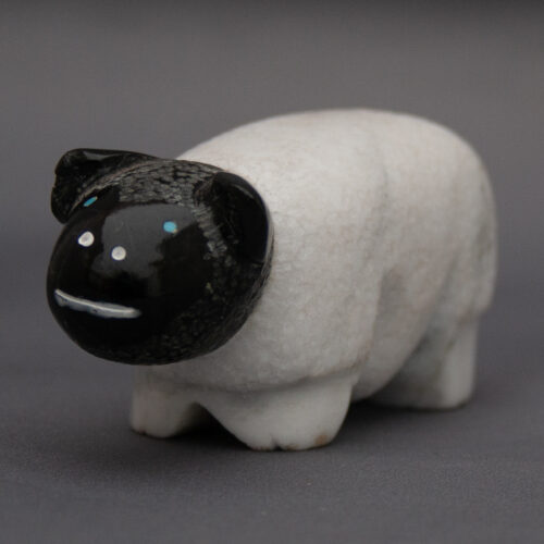 Rick Quam Sheep Zuni Animal Carving