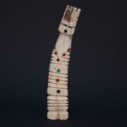 Carl Etsate Deer Antler Corn Maiden Carving