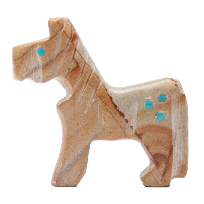 Carol Martinez Jasper Turquoise Horse - Image 3