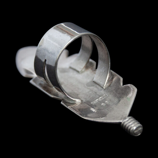 Chris Charley Large Silver Feather Ring - Image 7