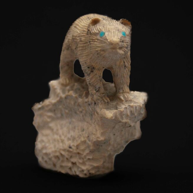 Figurine Zuni Marmotte Jaspe – Image 4