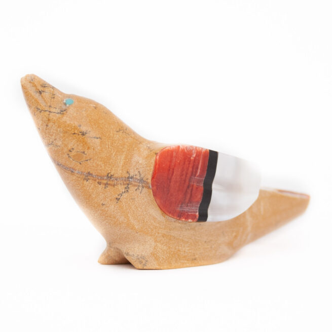 Figurine Zuni Corbeau Jaune – Image 5