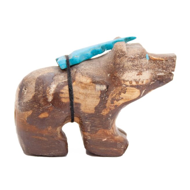 Douglas Martza Jasper Zuni Bear Carving