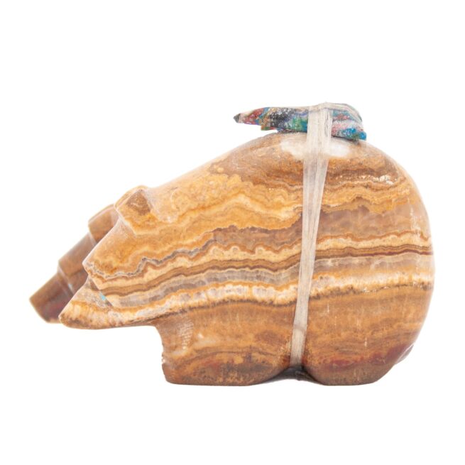 Sculpture Zuni Ours Jumeaux – Image 3