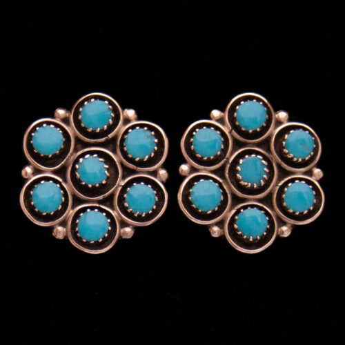 Florence Booqua Turquoise Stud Earrings
