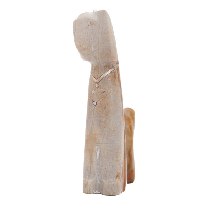 Kenny Chavez Picasso Jasper Zuni Cat Carving - Image 4