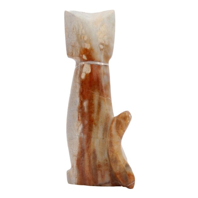 Kenny Chavez Picasso Jasper Zuni Cat Carving - Image 2