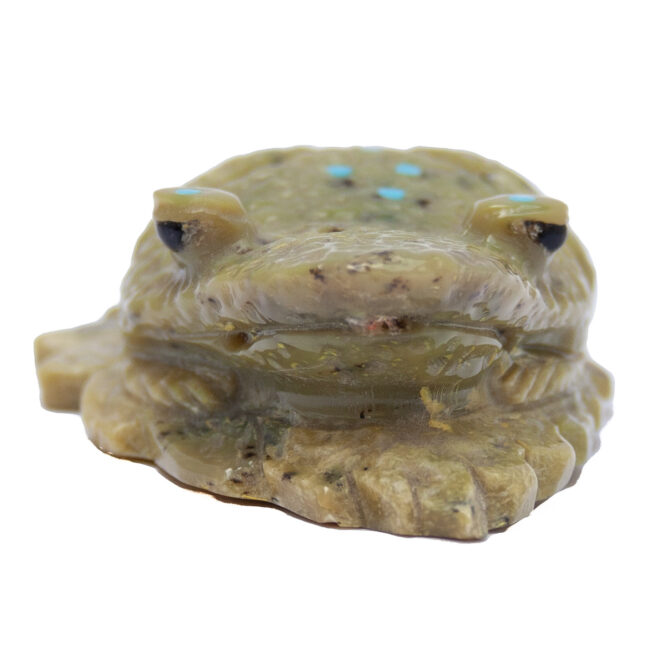 Sculpture Zuni Grenouille Verte – Image 4