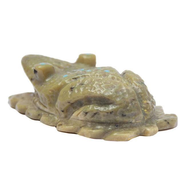 Sculpture Zuni Grenouille Verte – Image 5