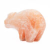 Sculpture Amérindienne Ours Calcite Orange – Image 4