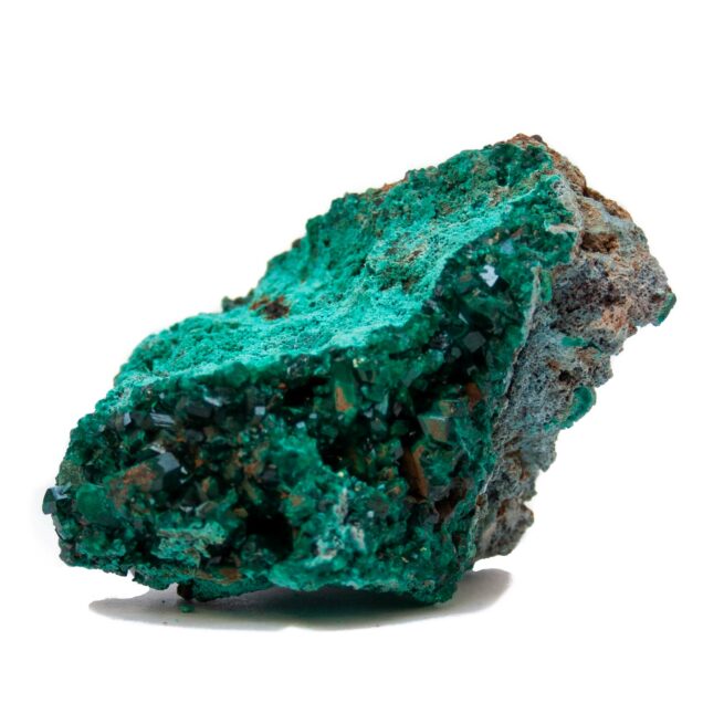Raw Dioptase Cluster
