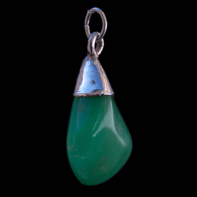 Petit Pendentif Pierre Chrysoprase – Image 2