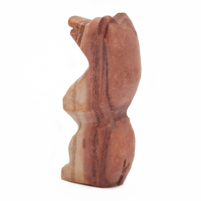 Sculpture Amérindienne Ours Dolomite – Image 4